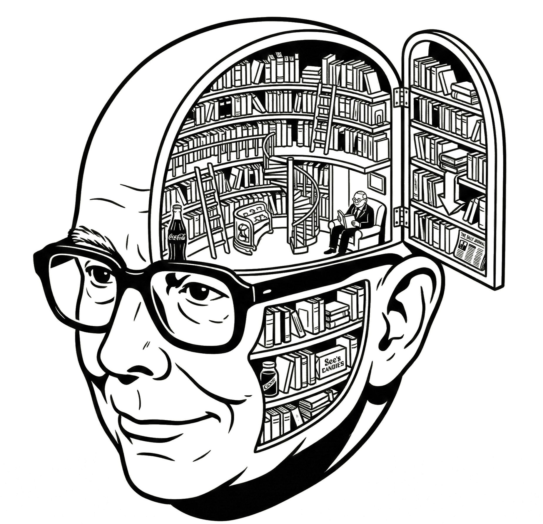 Charlie Munger, founder portrait