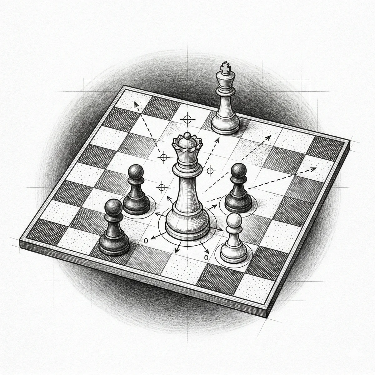 Chess position with constrained queen &ndash; In Practice
