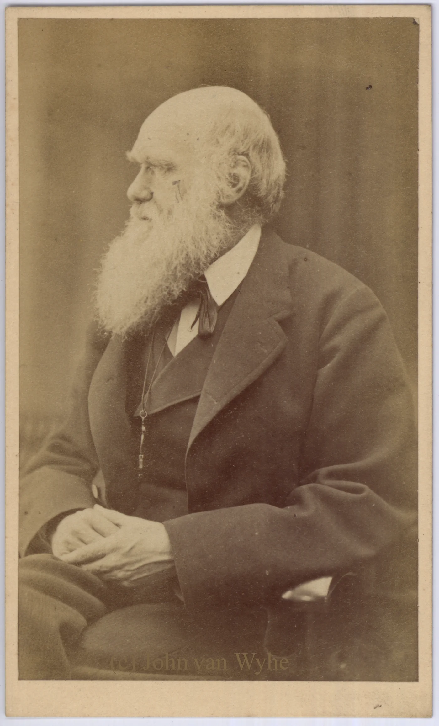 Charles Darwin, photographed by Oscar Rejlander, circa 1871