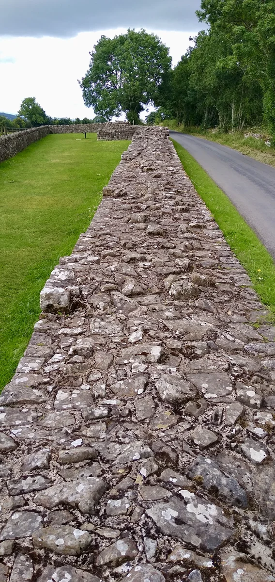 Hadrian&rsquo;s Wall at Banks East, Brampton, Cumbria